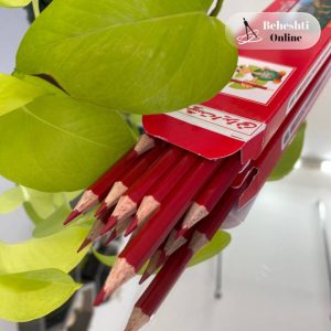 مداد قرمز لاک‌پشت ایرانی – بسته 12 عددی